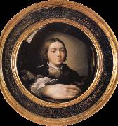 Francesco Parmigianino Self-portrait in a Convex Mirror Germany oil painting reproduction